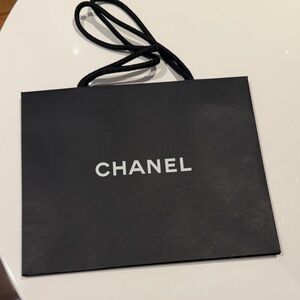 CHANEL Black Gift Bag